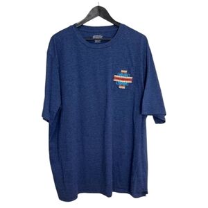 Pendleton Embroidered Chest Pocket T-Shirt - Size XXL